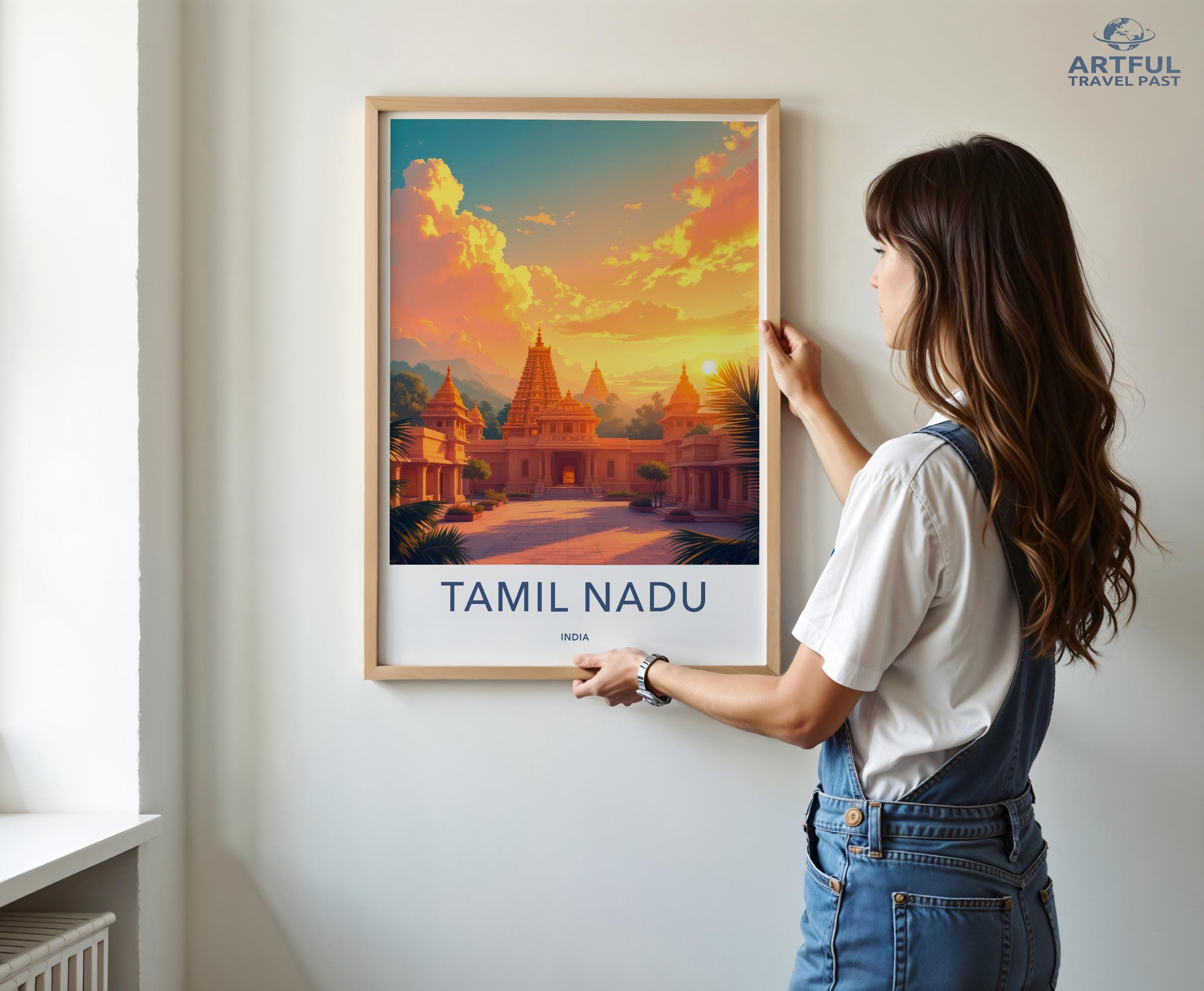 Tamil Nadu Poster - India Wall Art