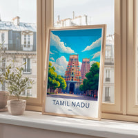 Tamil Nadu Poster - India Wall Art