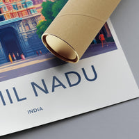 Tamil Nadu Poster - India Wall Art