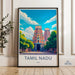 Tamil Nadu Poster - India Wall Art