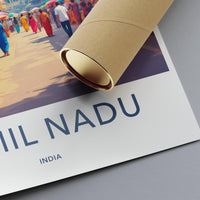 Tamil Nadu Poster - India Wall Art