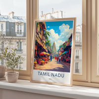 Tamil Nadu Poster - India Wall Art