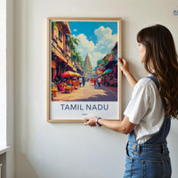 Tamil Nadu Poster - India Wall Art