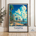 Tampa Poster - Florida Wall Art
