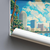 Tampa Poster - Florida Wall Art