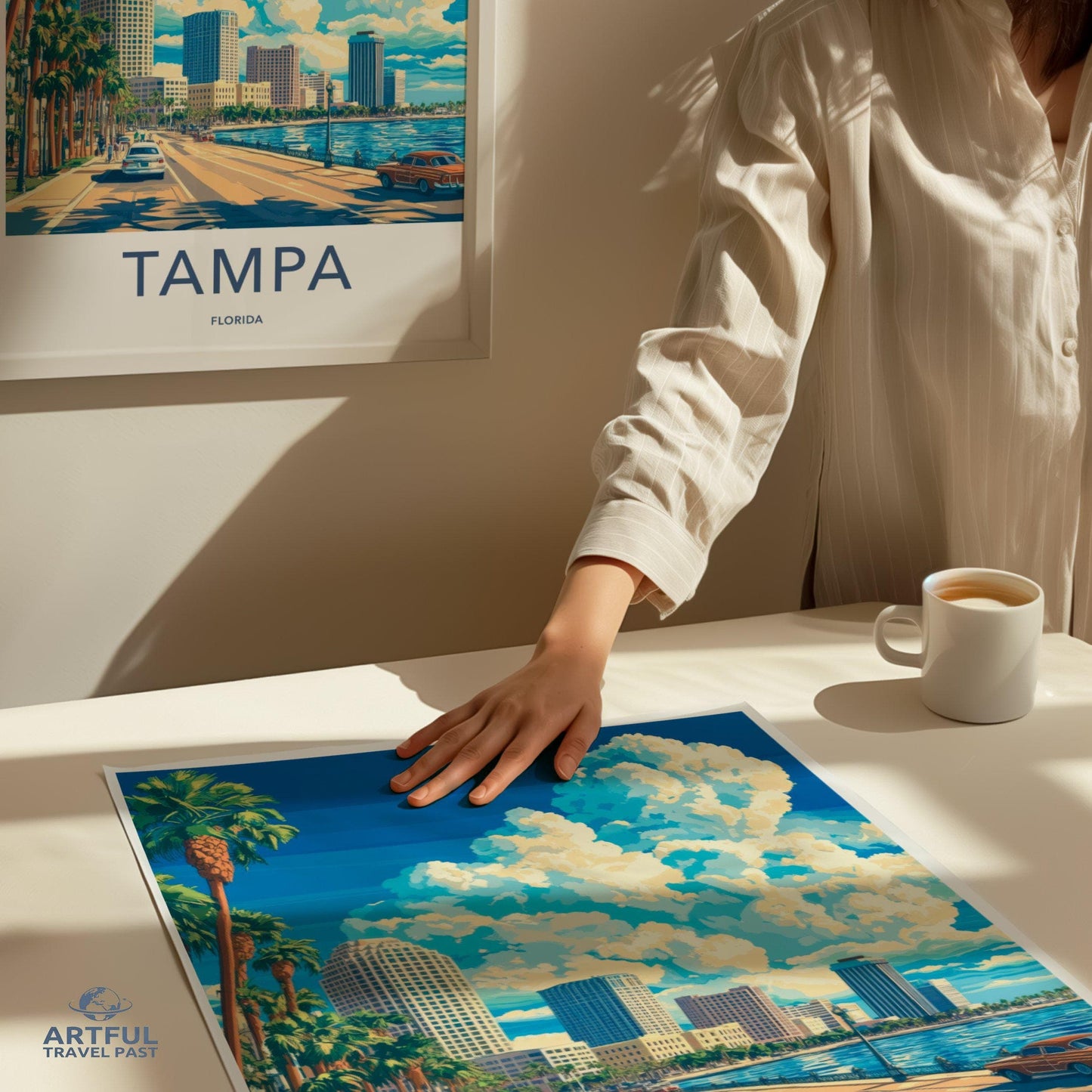 Tampa Poster - Florida Wall Art