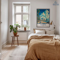 Tampa Poster - Florida Wall Art