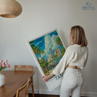 Tampa Poster - Florida Wall Art
