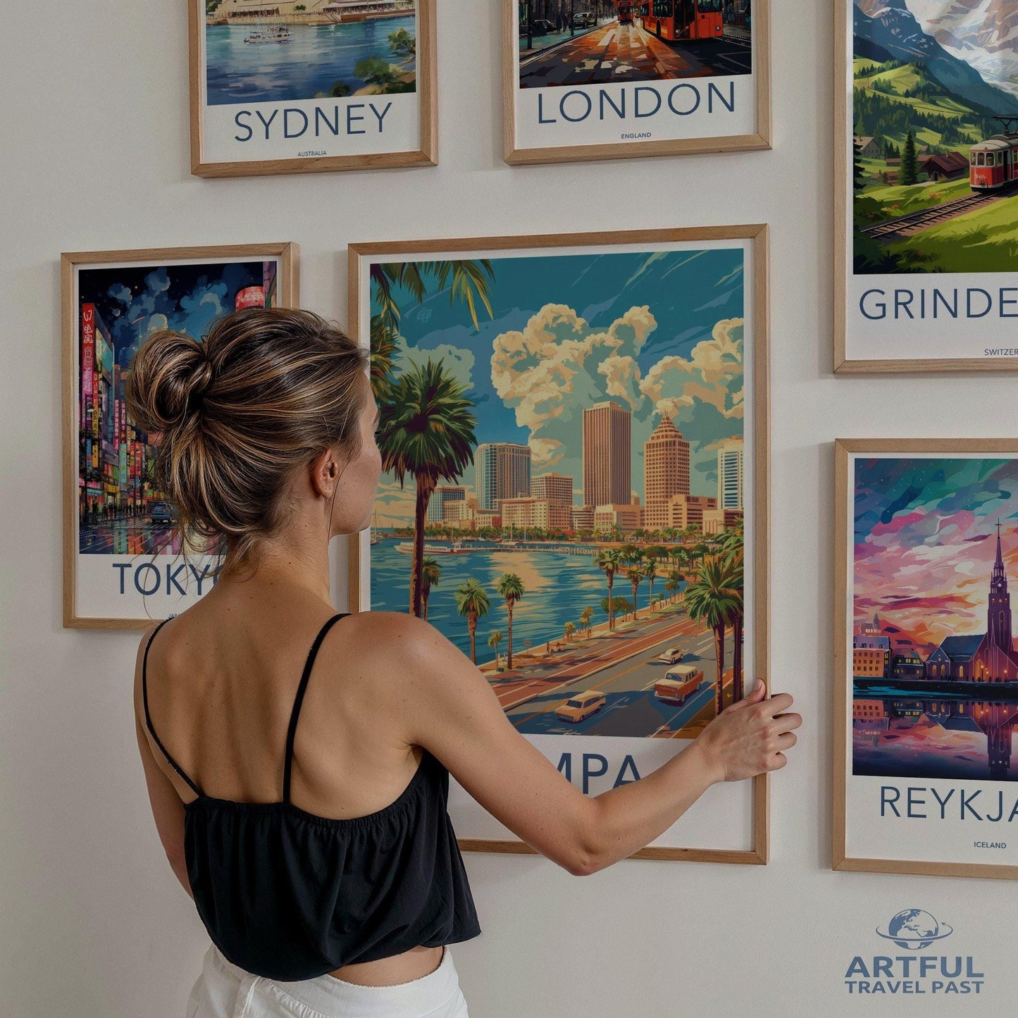 Tampa Poster - Florida Wall Art