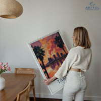 Tampa Poster - Florida Wall Art