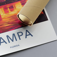 Tampa Poster - Florida Wall Art