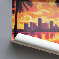 Tampa Poster - Florida Wall Art