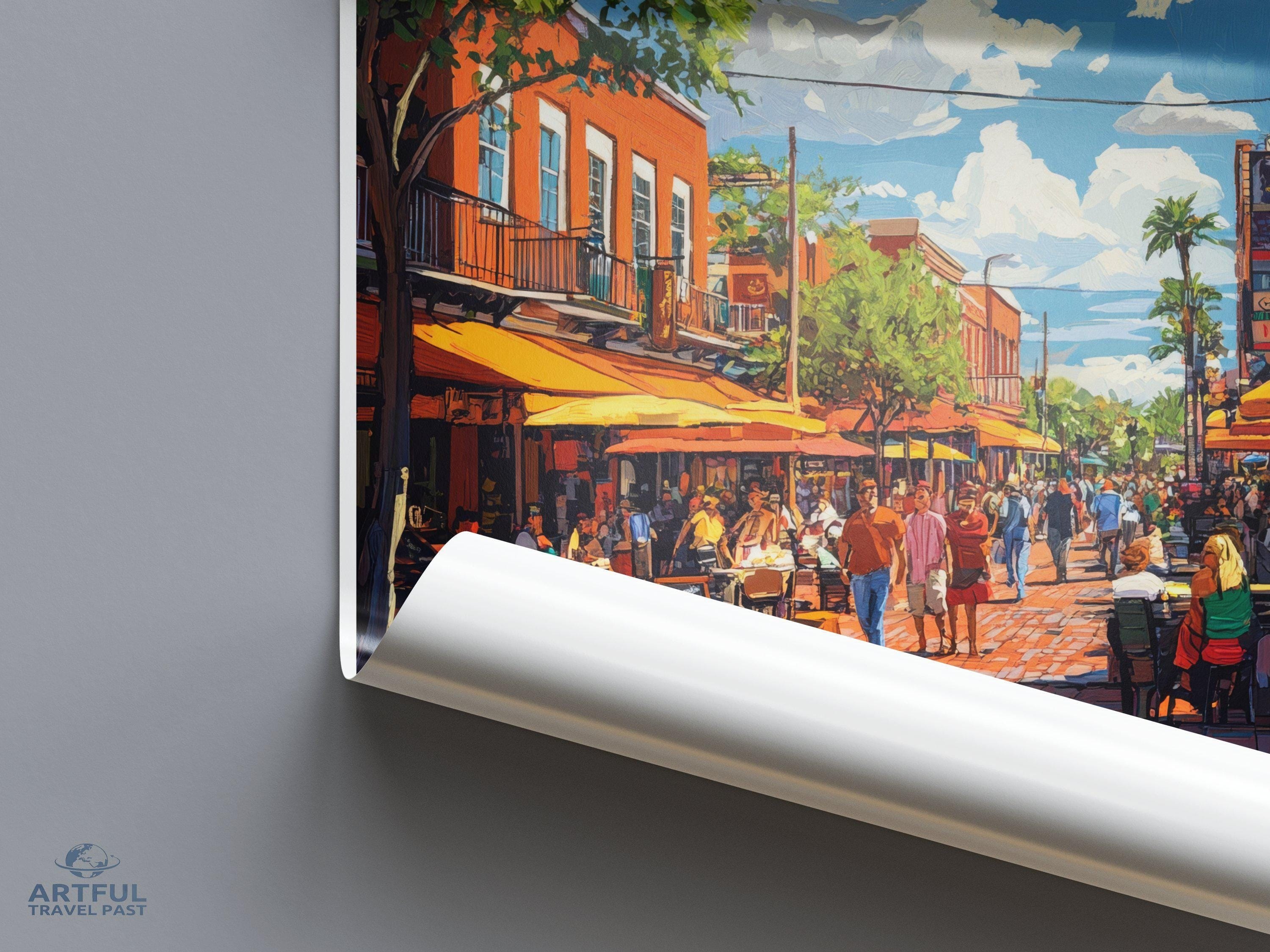 Tampa Poster - Florida Wall Art