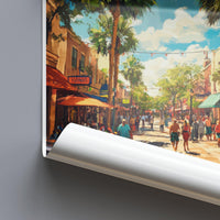 Tampa Poster - Florida Wall Art