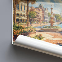 Tampa Poster - Florida Wall Art