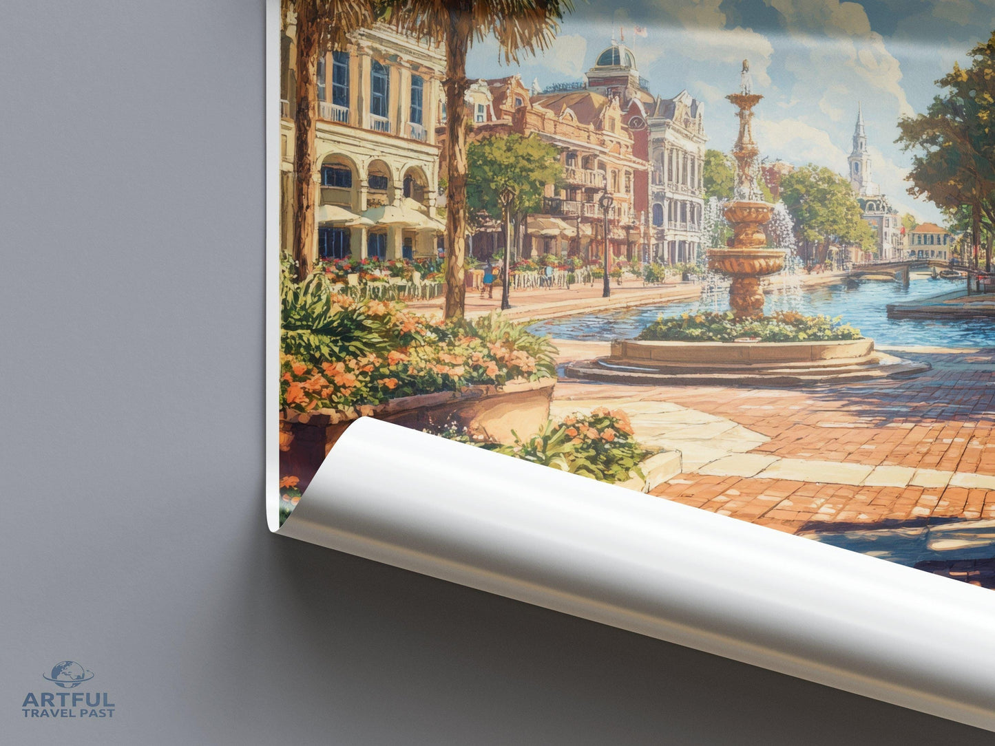Tampa Poster - Florida Wall Art