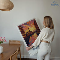 Tampere Poster | Finland Wall Art | Scandinavia Decor