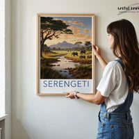 Tanzania Poster - Africa Wall Art