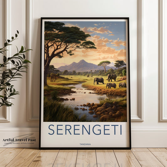 Tanzania Poster - Africa Wall Art