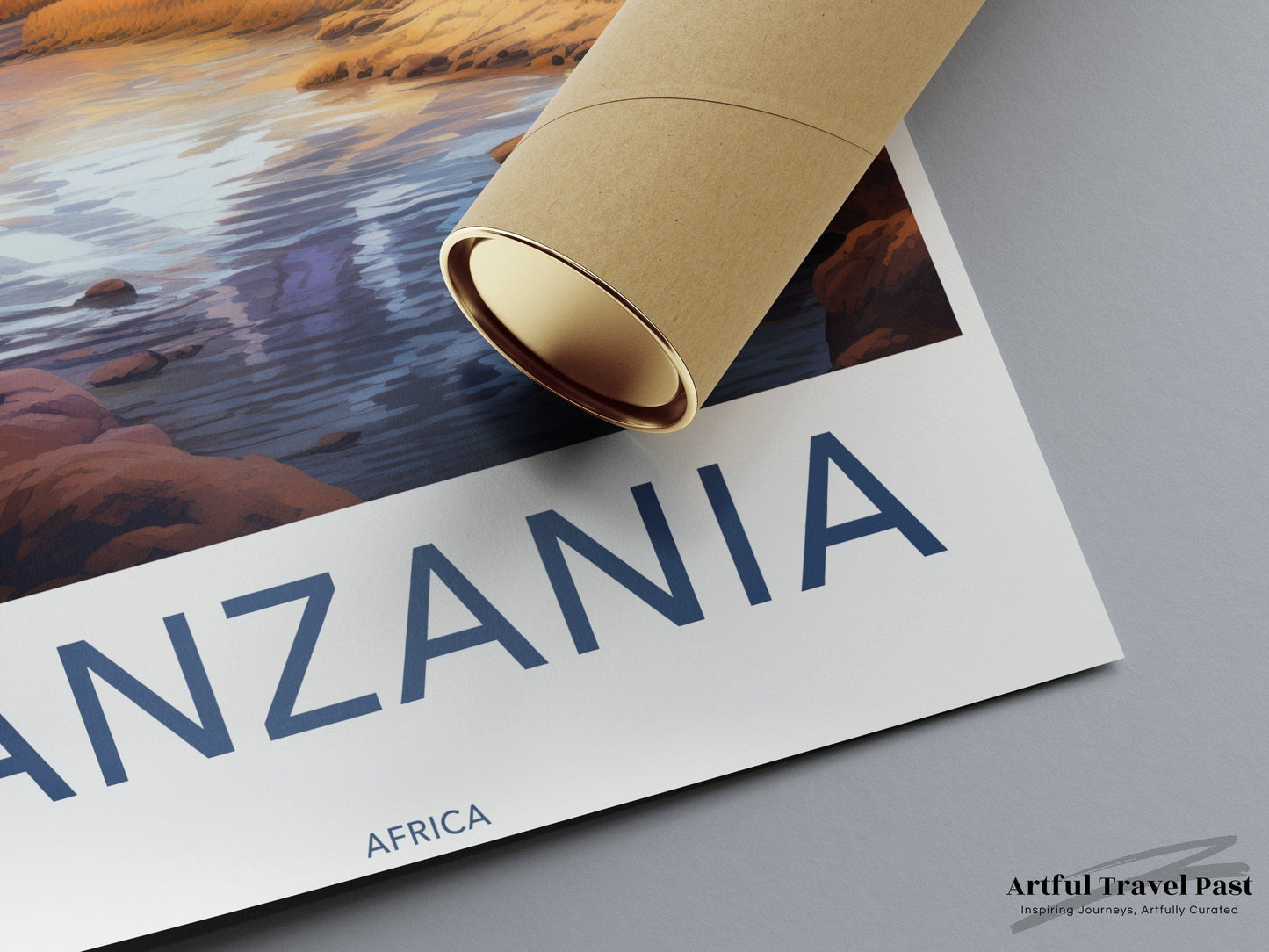 Tanzania Poster | Safari Wall Art | Africa Decor