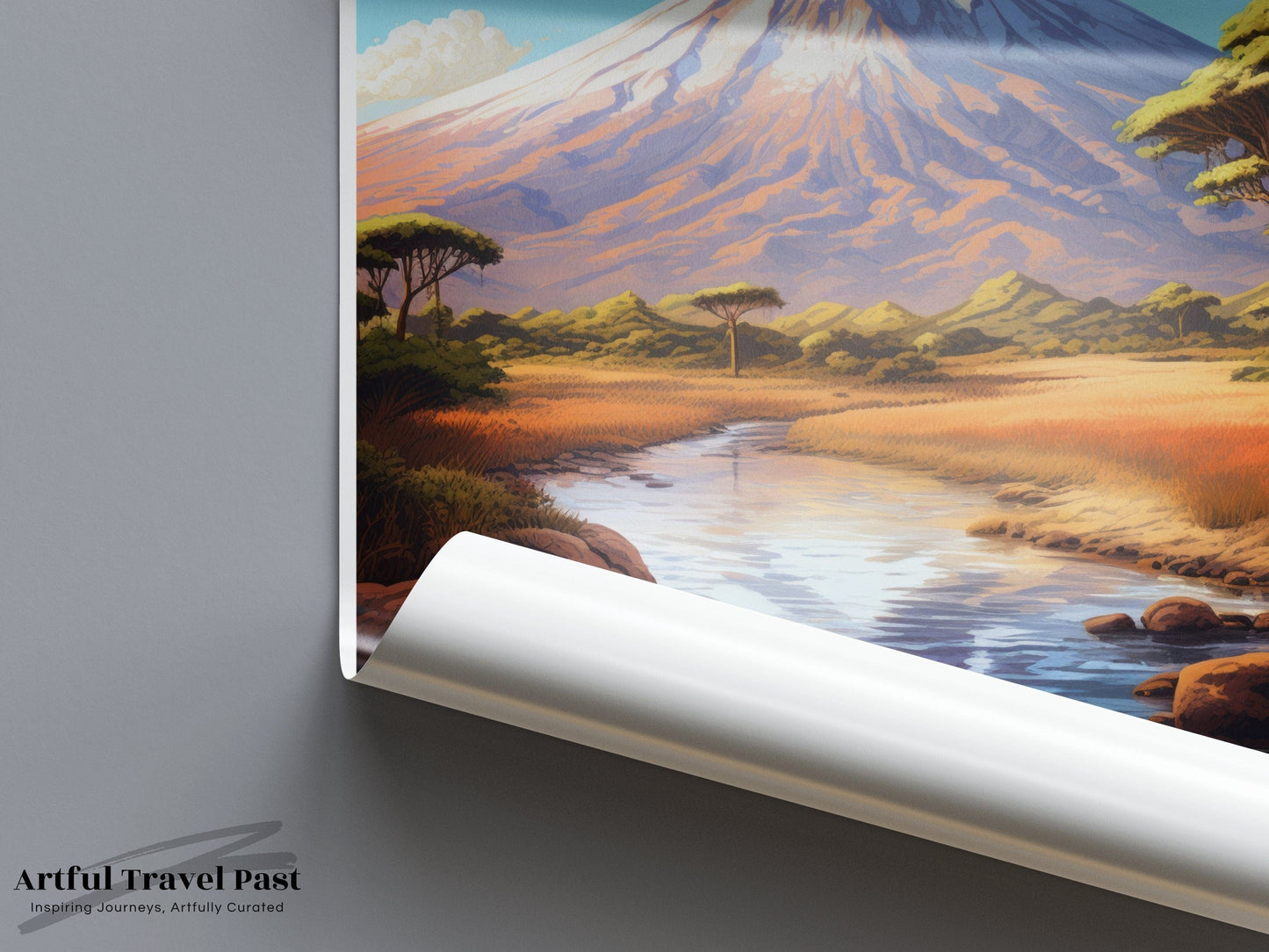 Tanzania Poster | Safari Wall Art | Africa Decor