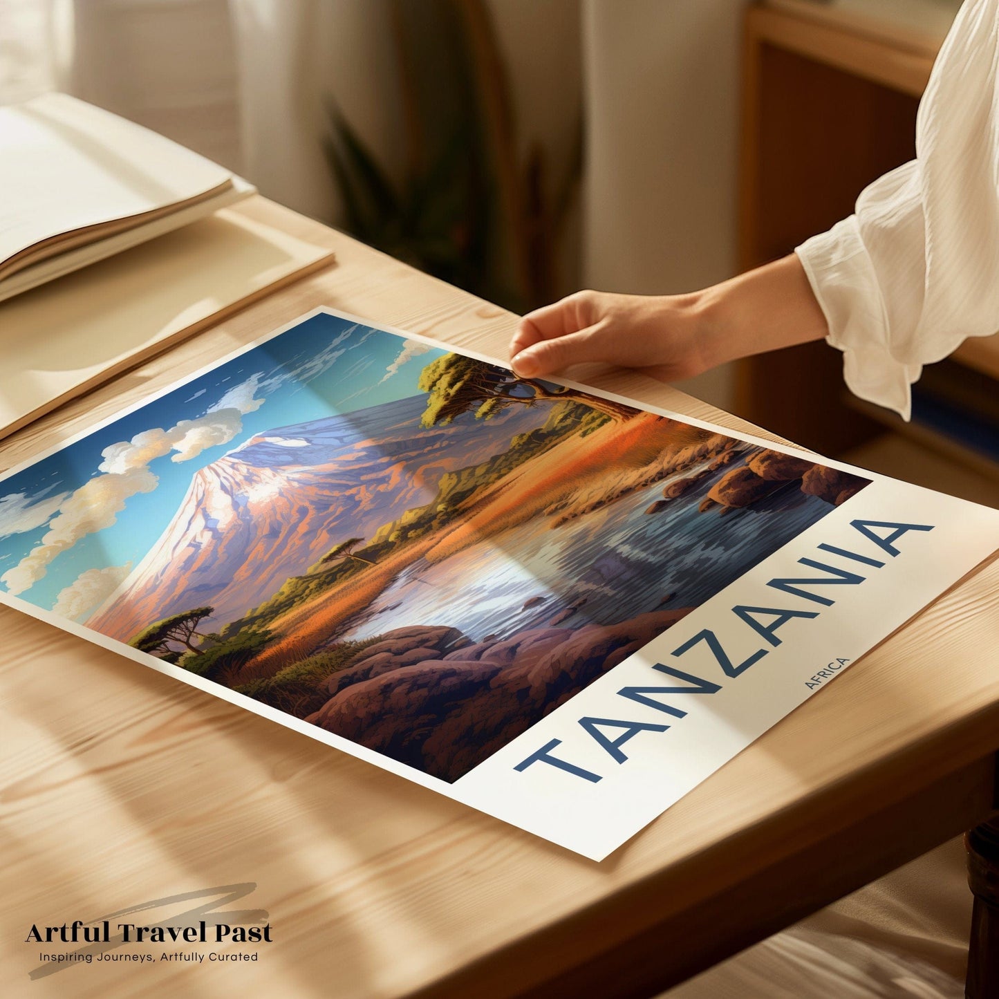 Tanzania Poster | Safari Wall Art | Africa Decor