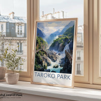 Taroko Park Poster - Taiwan Wall Art