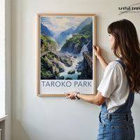 Taroko Park Poster - Taiwan Wall Art
