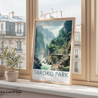 Taroko Park Poster - Taiwan Wall Art