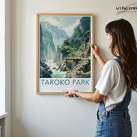 Taroko Park Poster - Taiwan Wall Art