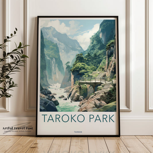 Taroko Park Poster - Taiwan Wall Art