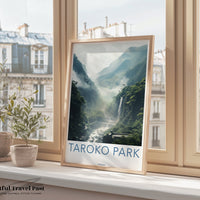 Taroko Park Poster - Taiwan Wall Art