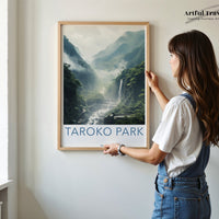 Taroko Park Poster - Taiwan Wall Art