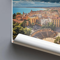 Tarragona Poster | Spain Wall Art | Europe Decor