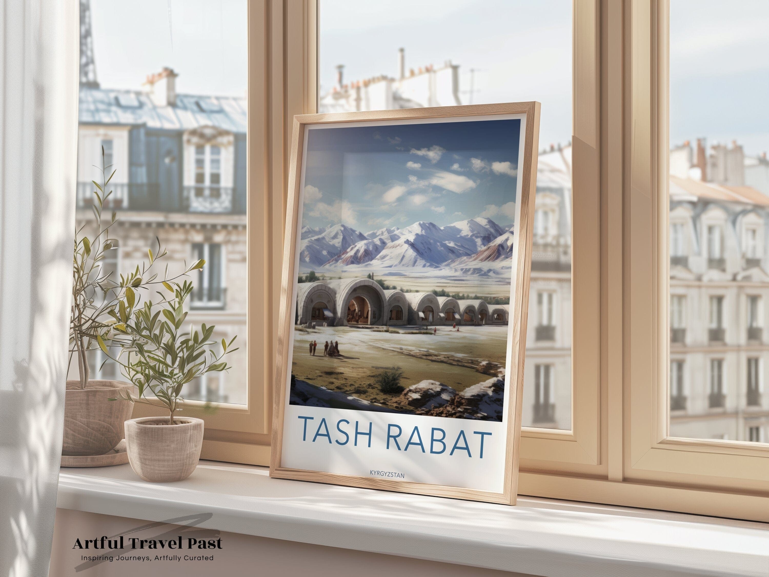 Tash Rabat Poster | Kyrgyzstan Wall Art