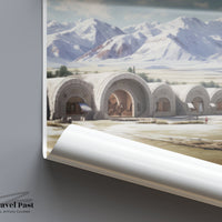 Tash Rabat Poster | Kyrgyzstan Wall Art