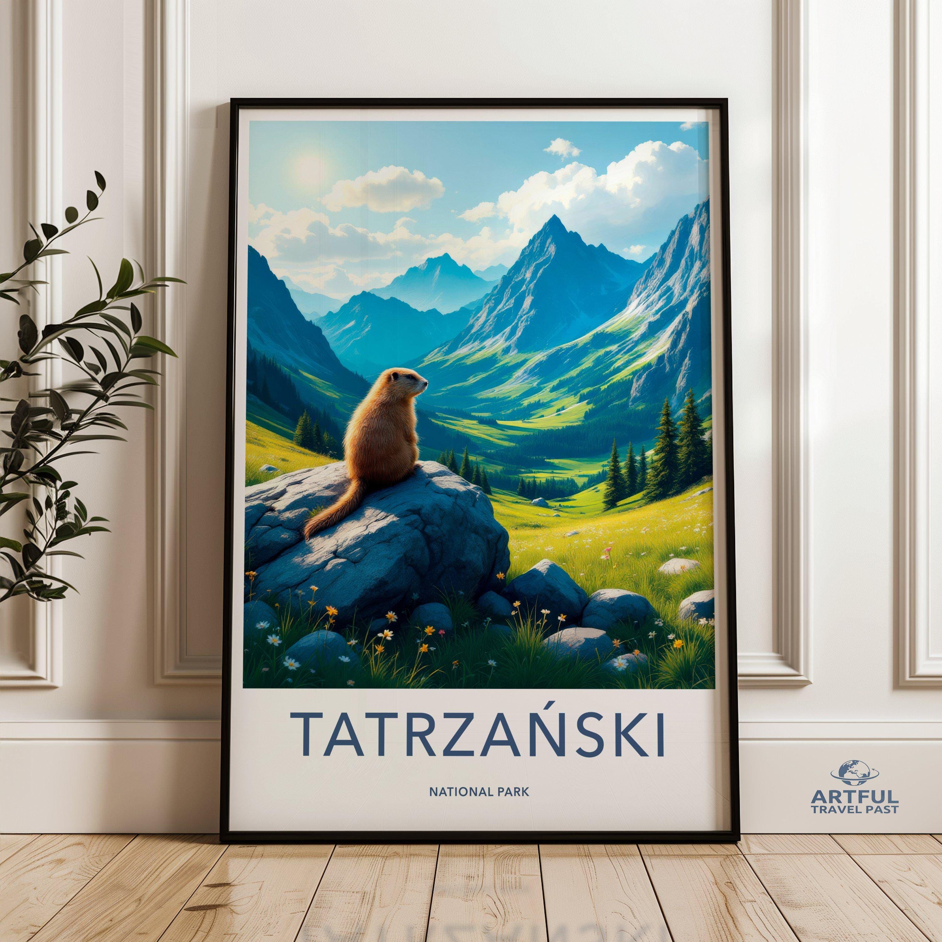 Tatra National Park Poster | Poland Wall Art