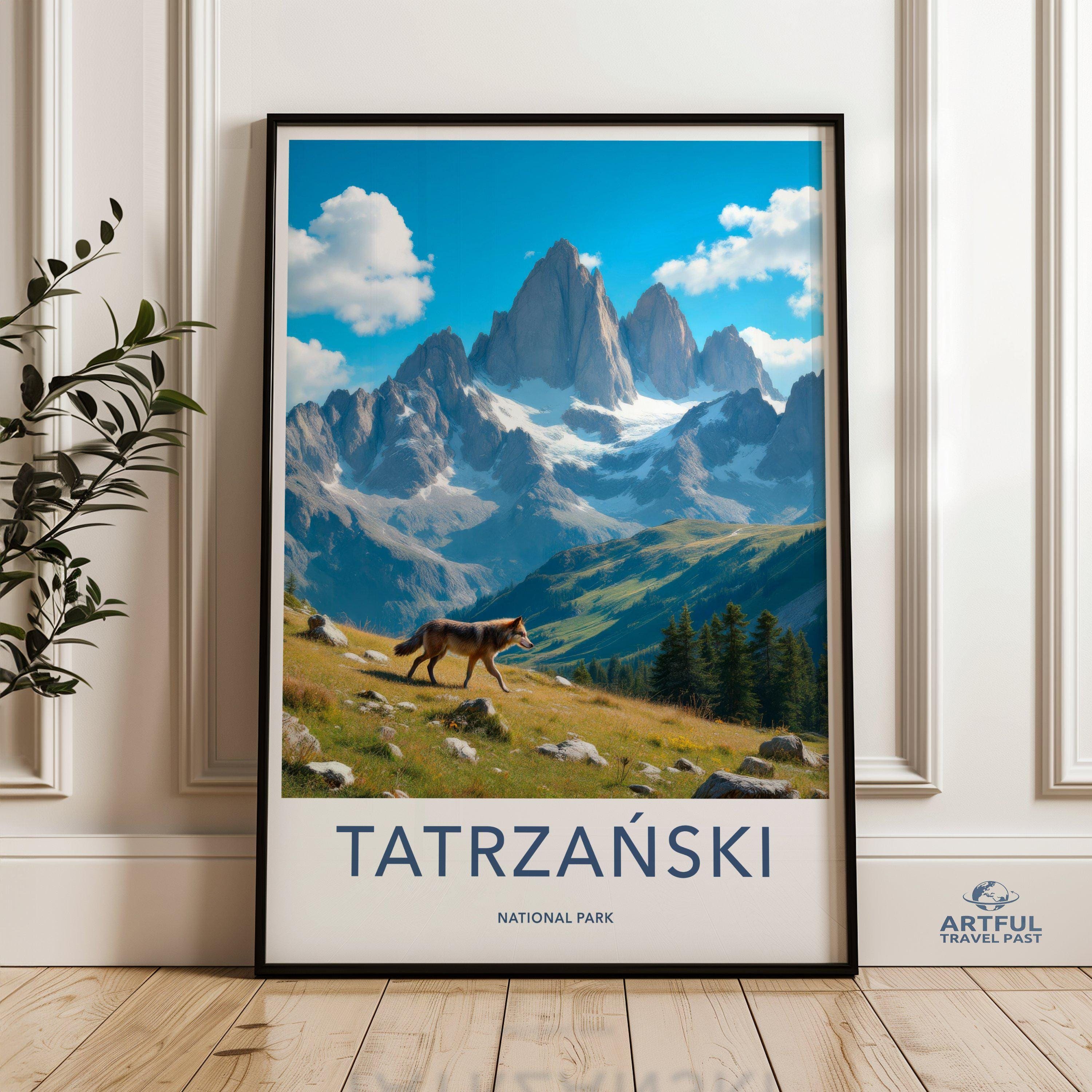 Tatra National Park Poster | Poland Wall Art