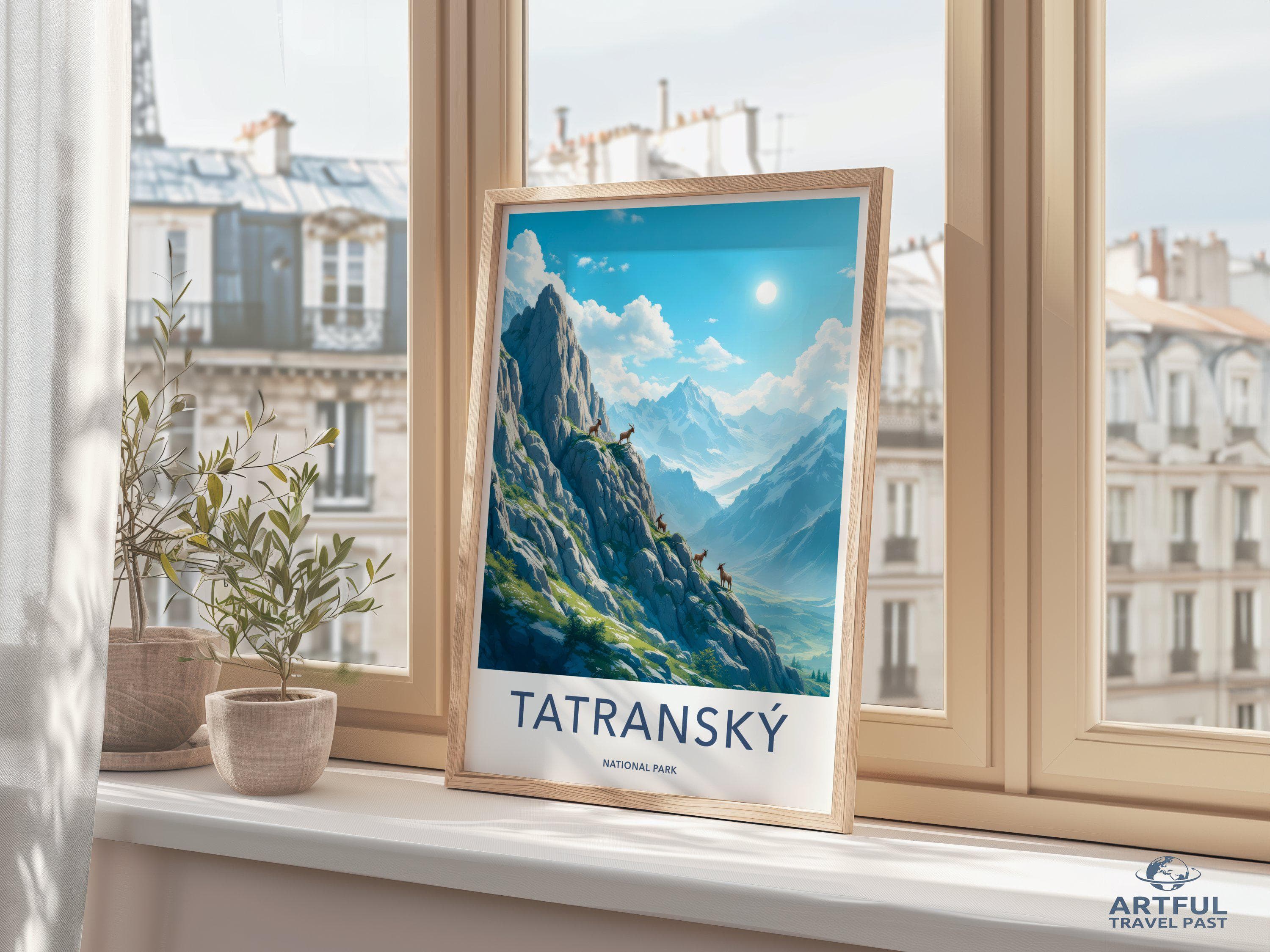 Tatra National Park Poster | Slovakia Wall Art