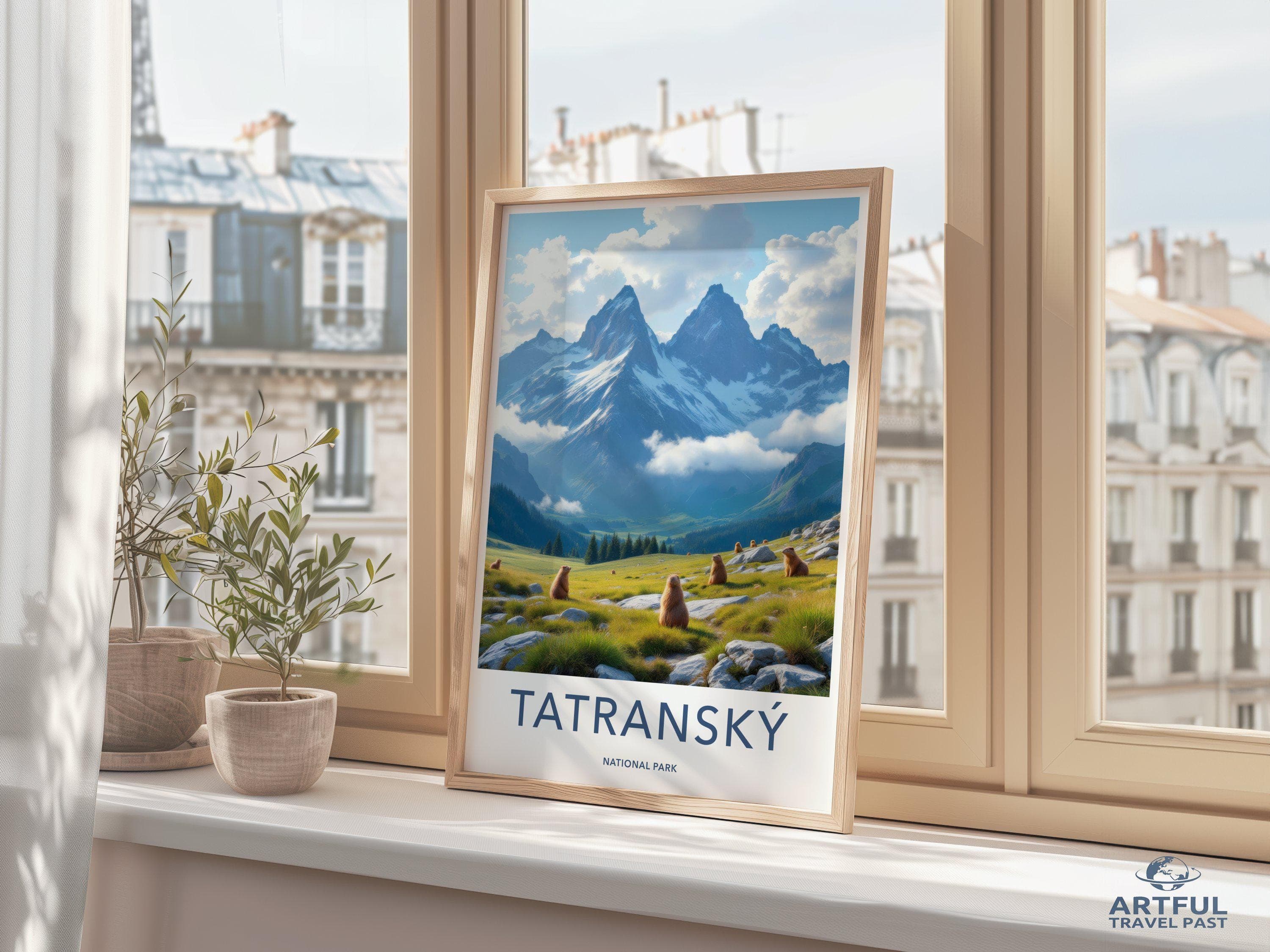 Tatra National Park Poster | Slovakia Wall Art