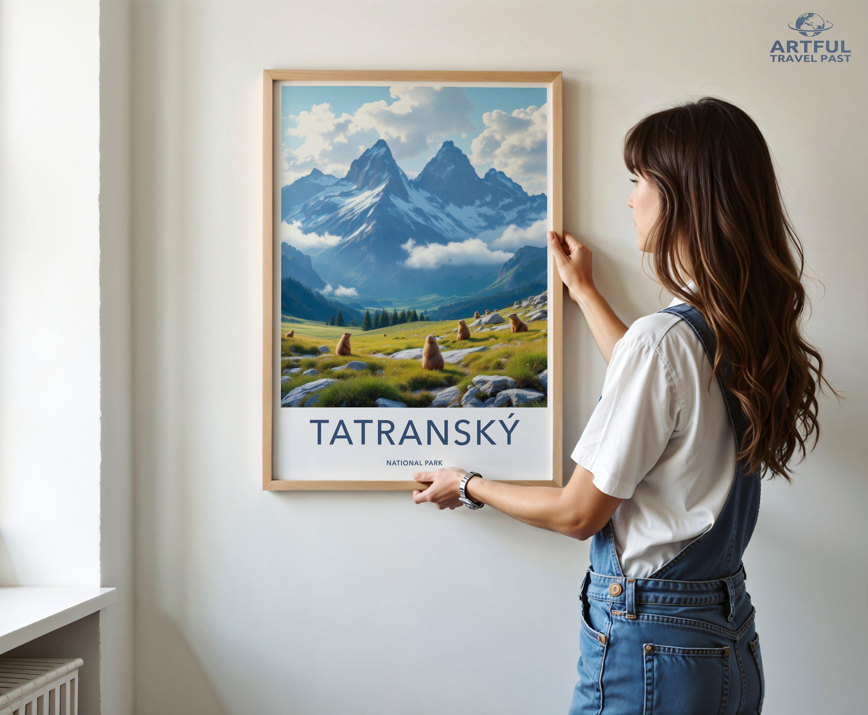 Tatra National Park Poster | Slovakia Wall Art