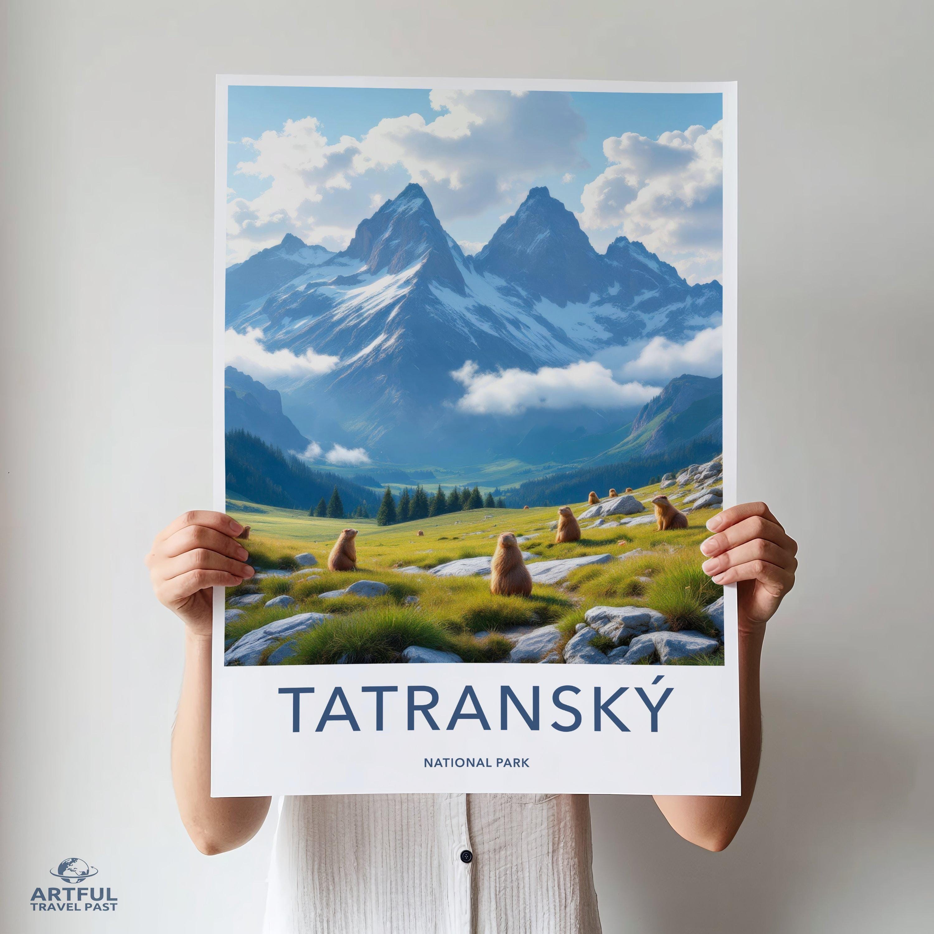 Tatra National Park Poster | Slovakia Wall Art