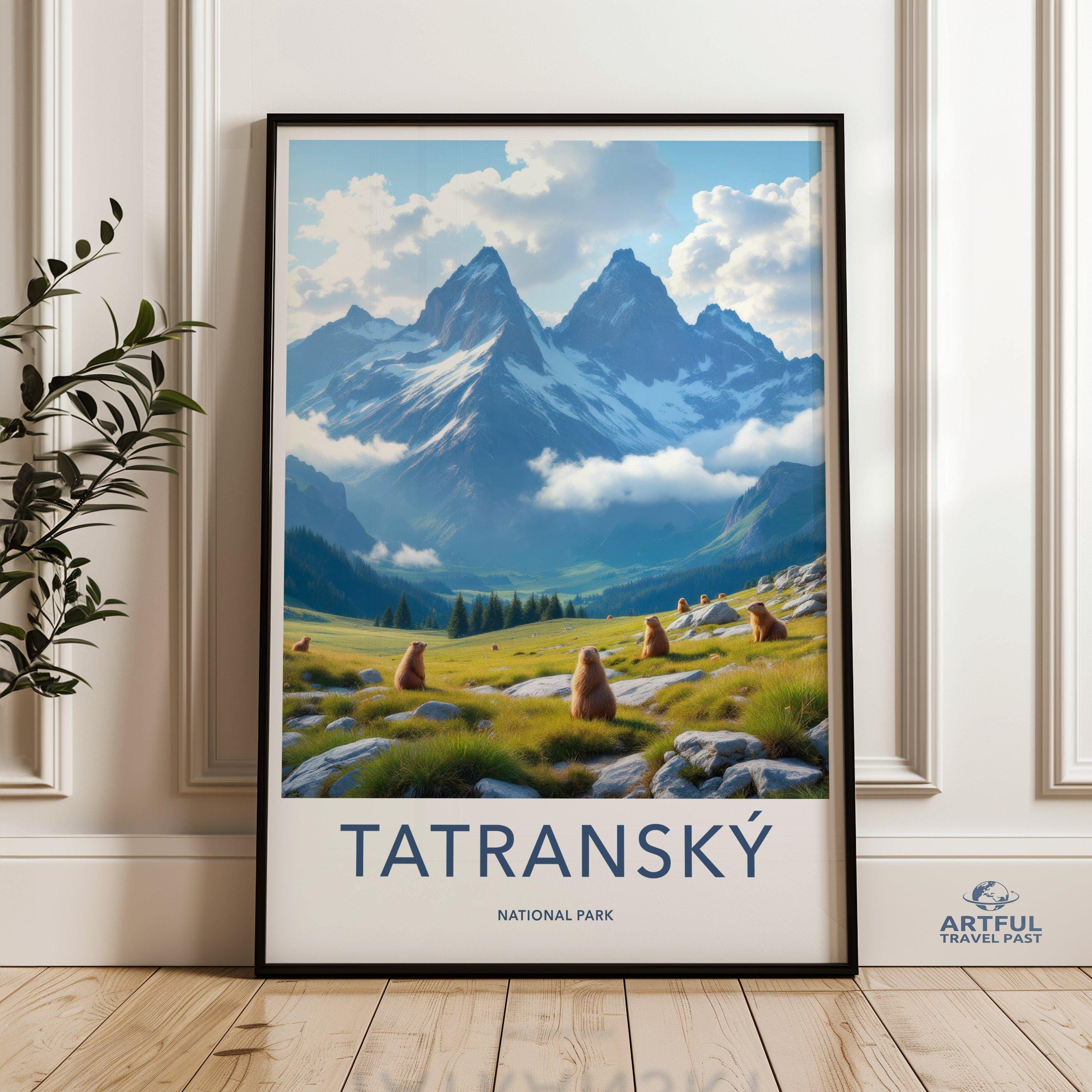 Tatra National Park Poster | Slovakia Wall Art