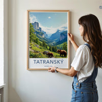 Tatranský National Park Poster
