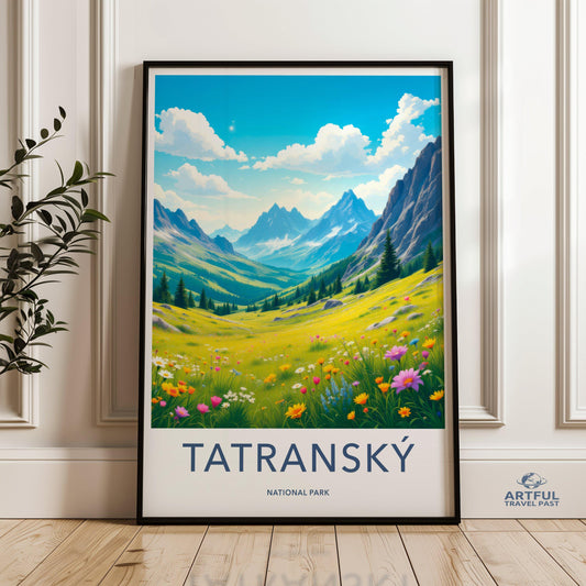 Tatranský National Park Poster