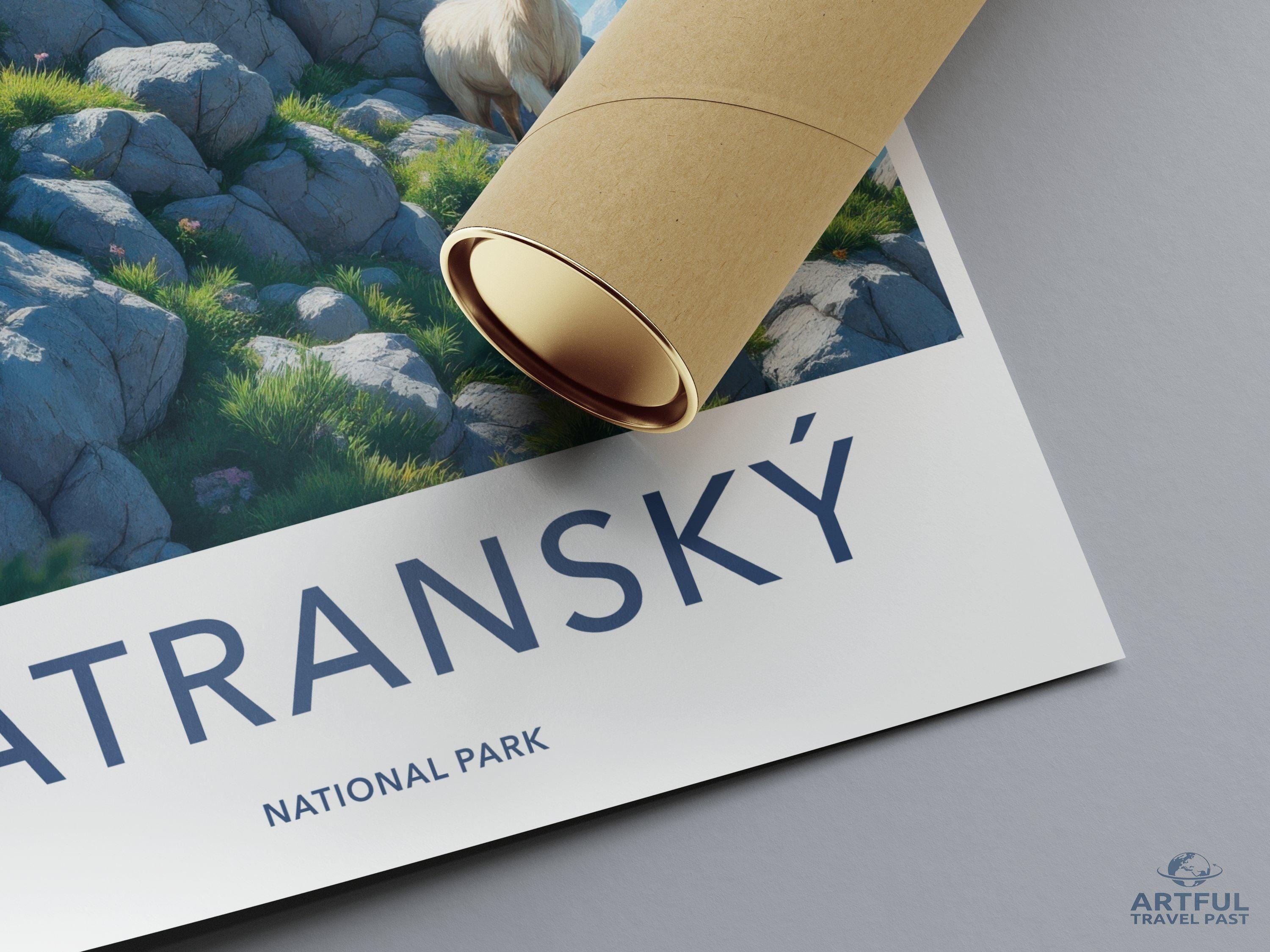 Tatranský National Park Poster | Slovakia Wall Art