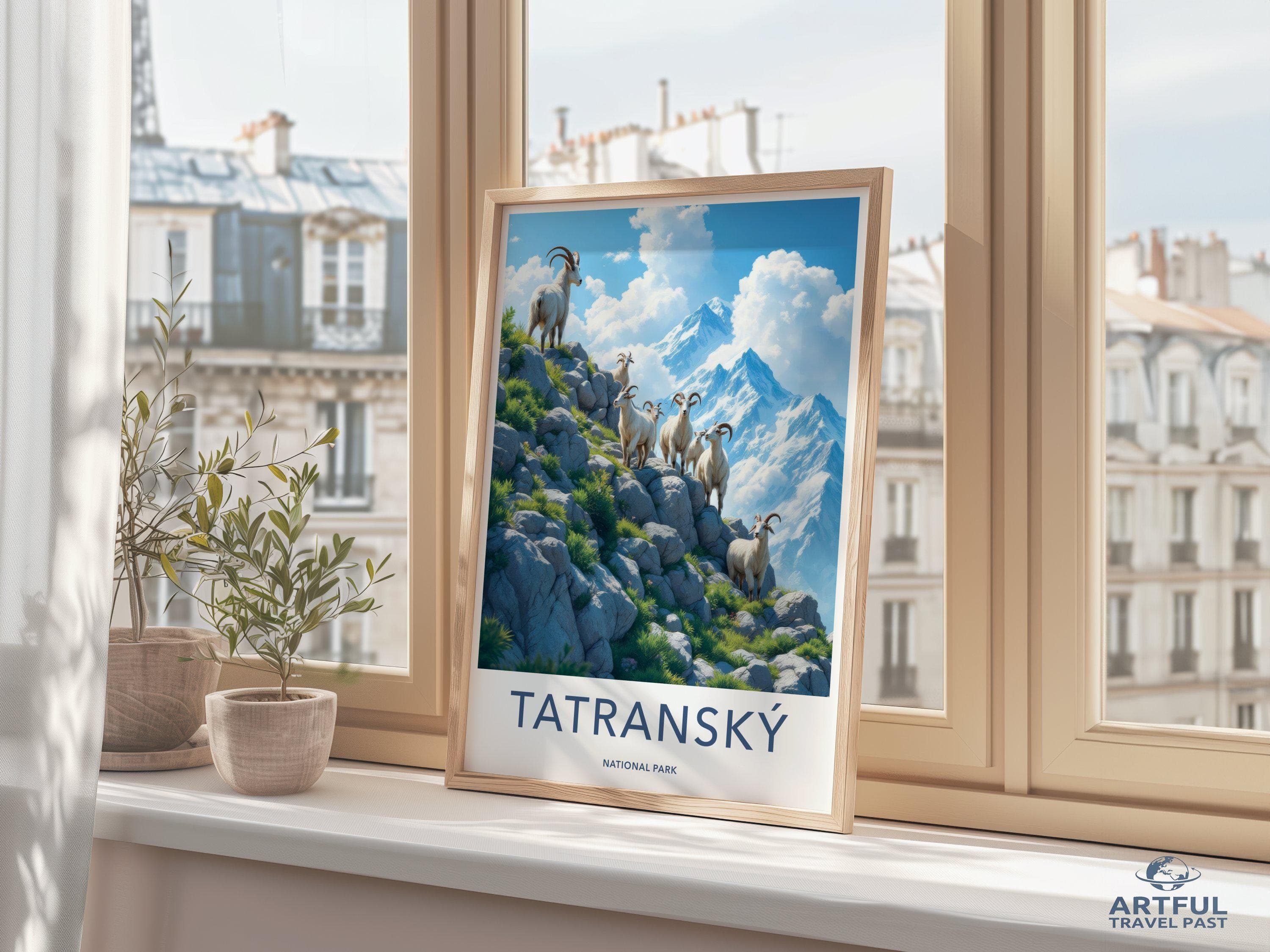 Tatranský National Park Poster | Slovakia Wall Art