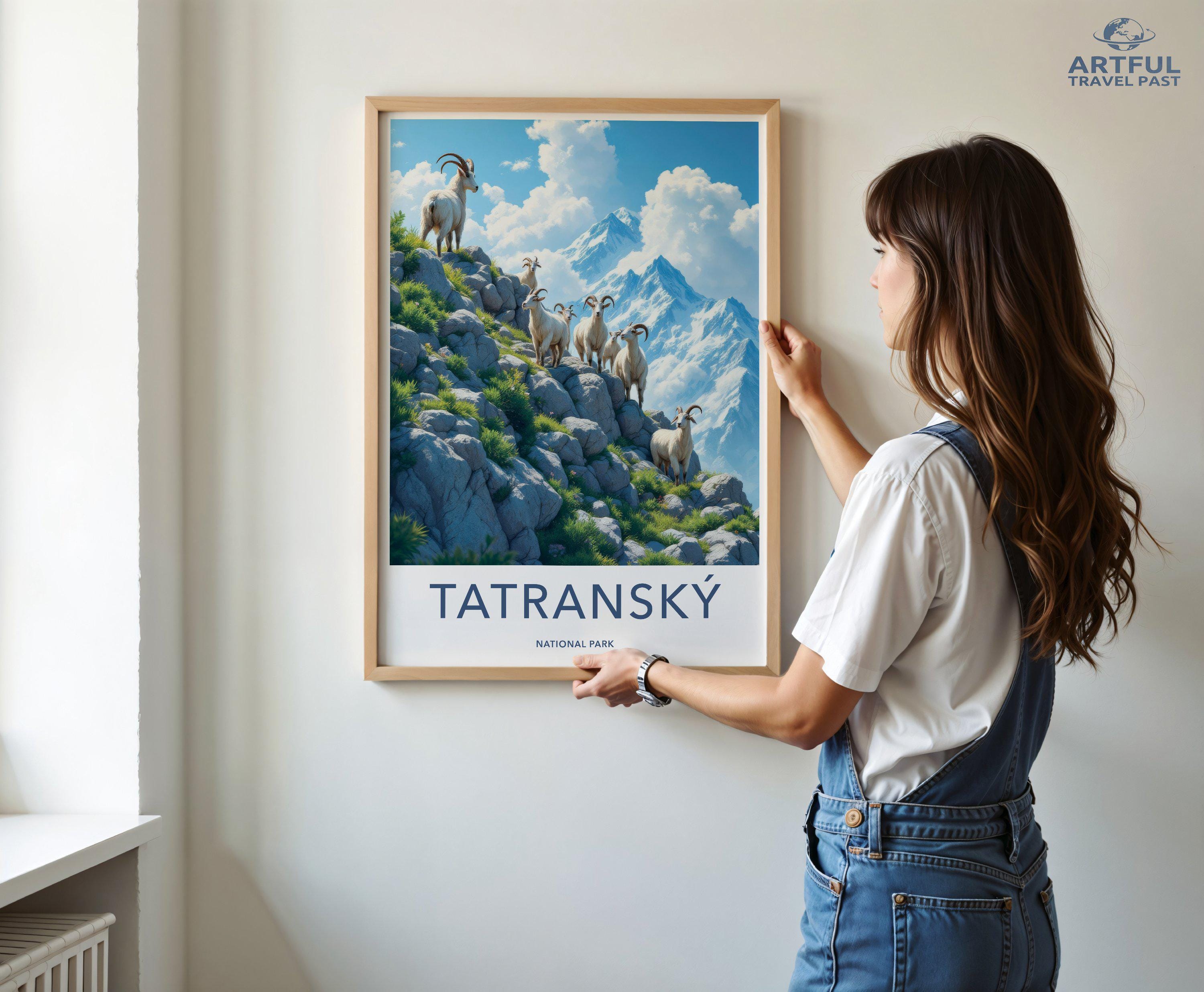 Tatranský National Park Poster | Slovakia Wall Art