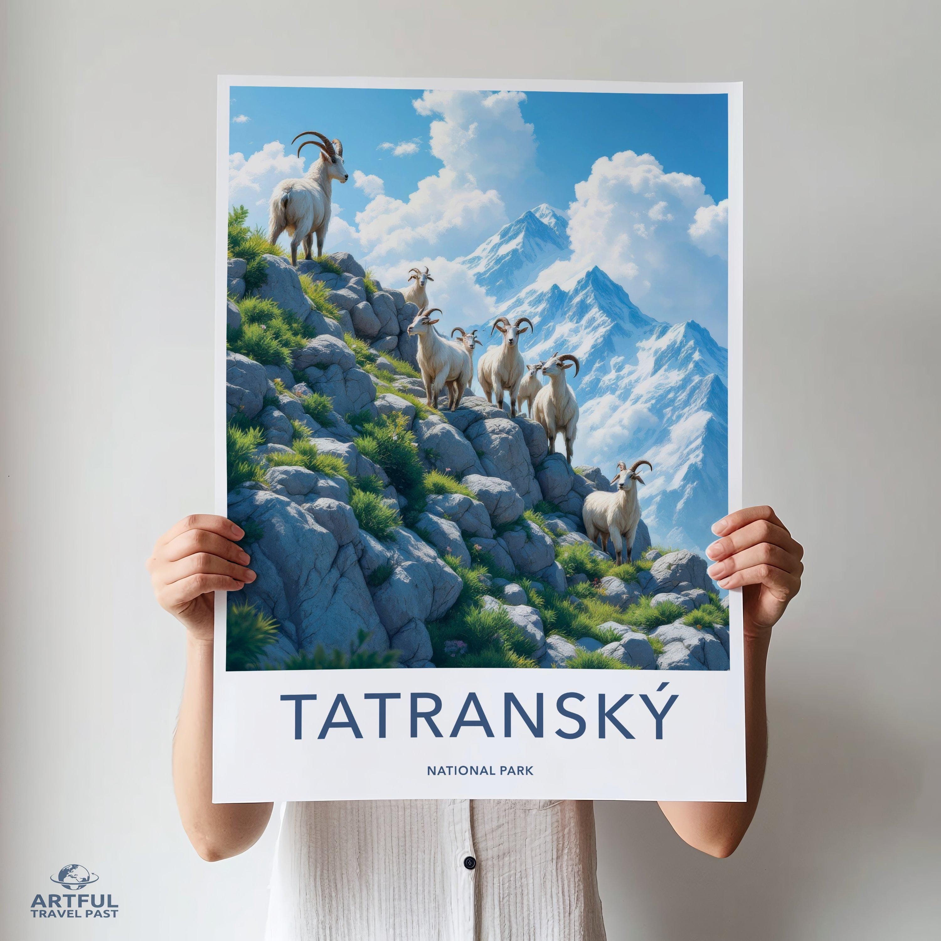 Tatranský National Park Poster | Slovakia Wall Art