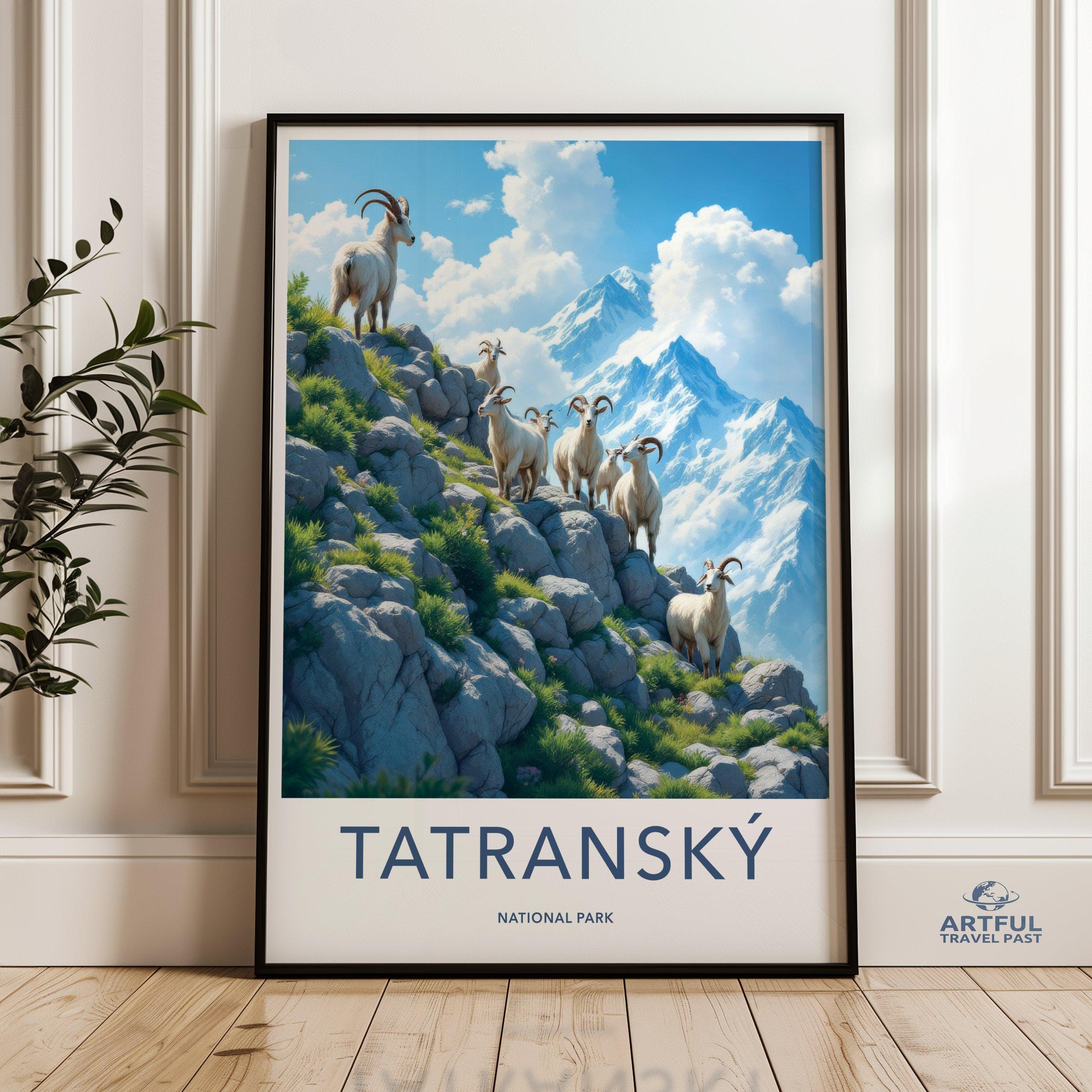 Tatranský National Park Poster | Slovakia Wall Art